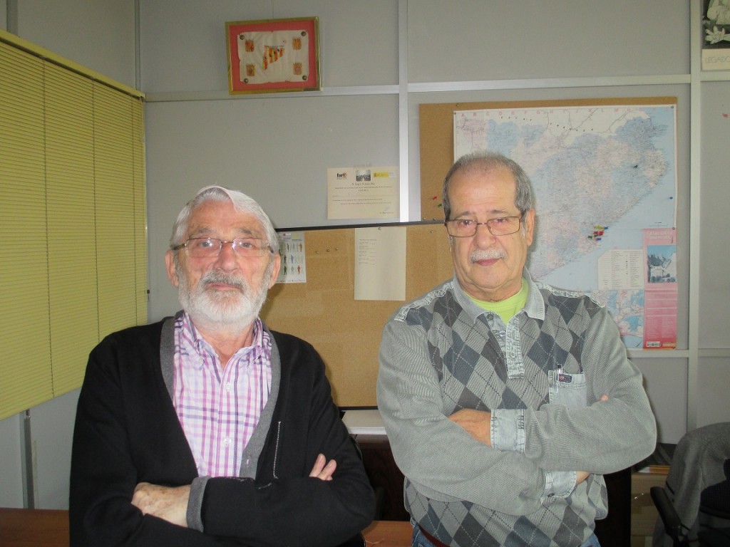 Josep Esteban y Jordi Sánchez / J.P.