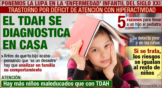 Un niño con TDAH/ http://www.teinteresa.es/