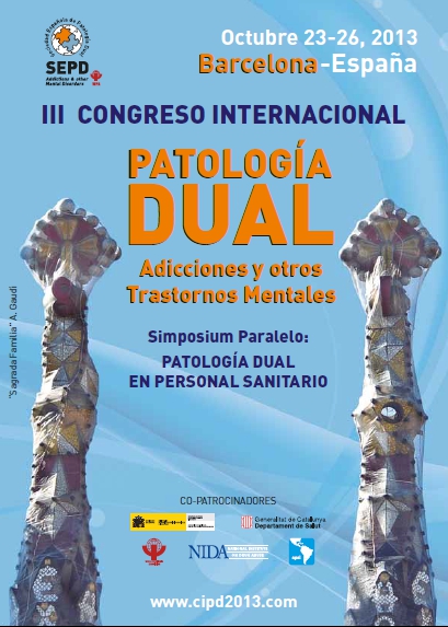 Cartel del Congreso de Patología Dual / InD